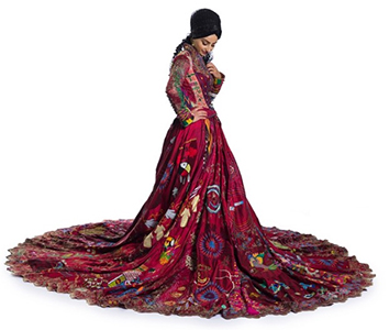 The Red Dress . Resilience: A Collaborative Exhibition with Threads Community Art Project